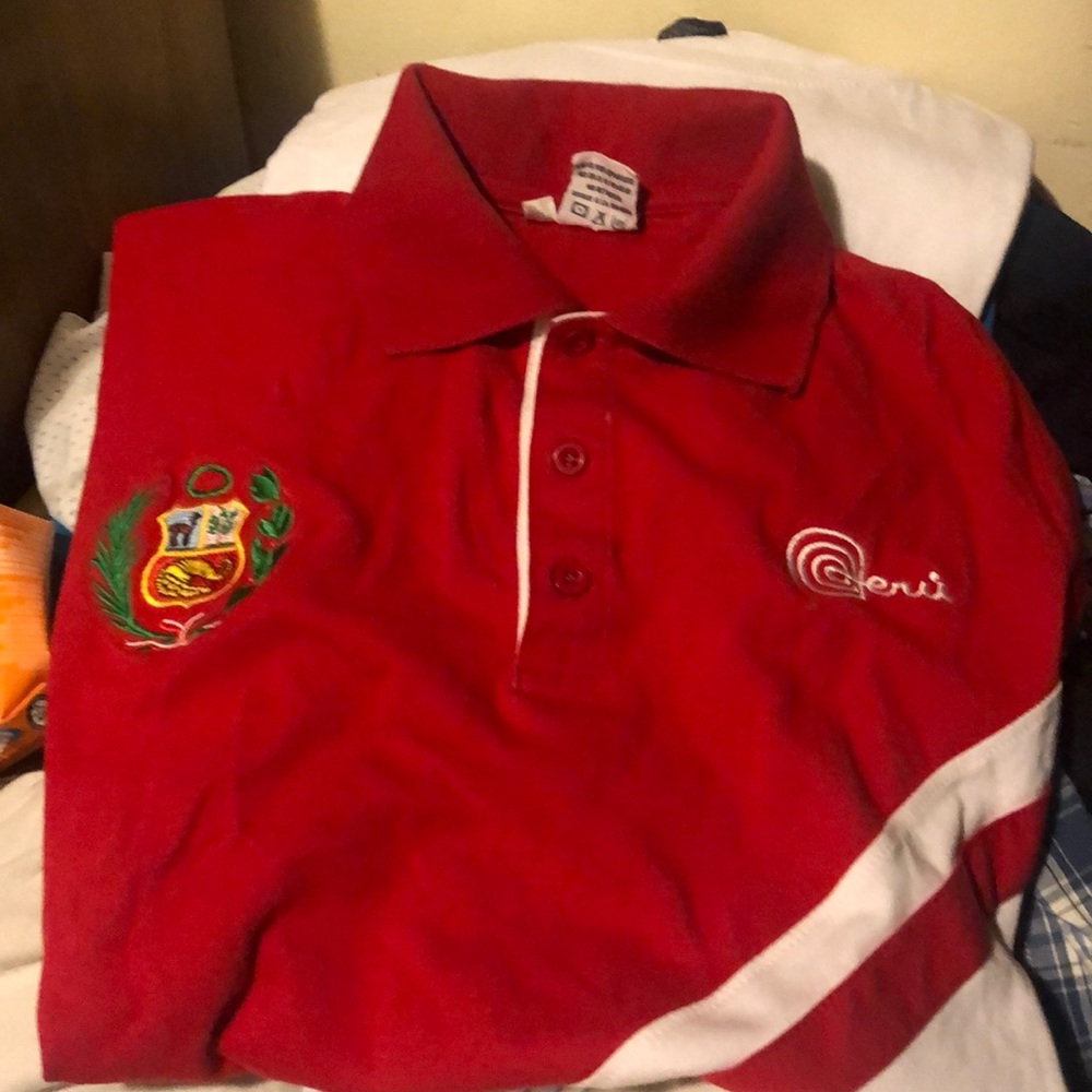 I’m selling and actual shirt from Peru it a (L)